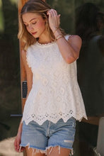 Load image into Gallery viewer, Magnolia Eyelet Top
