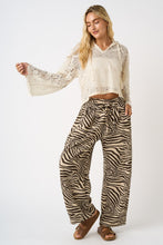 Load image into Gallery viewer, Choco Zebra Pants