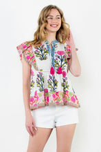 Load image into Gallery viewer, Fuchsia Flair Top