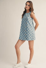 Load image into Gallery viewer, Denim Dot Mini