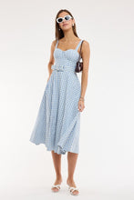 Load image into Gallery viewer, Bellevue Gingham Midi