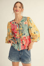 Load image into Gallery viewer, Color Crush Peplum