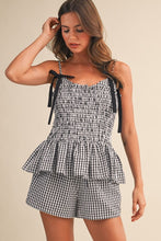 Load image into Gallery viewer, Midnight Gingham Set