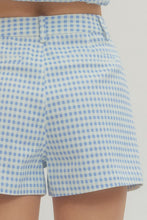 Load image into Gallery viewer, Blue Check Short