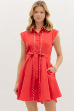 Load image into Gallery viewer, Salsa Scallop Dress