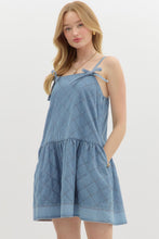 Load image into Gallery viewer, Denim Quiltie Dress