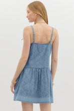 Load image into Gallery viewer, Denim Quiltie Dress