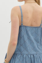 Load image into Gallery viewer, Denim Quiltie Dress