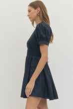Load image into Gallery viewer, Zipline Navy Dress