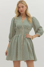 Load image into Gallery viewer, Striped Canopy Dress