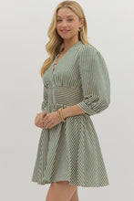 Load image into Gallery viewer, Striped Canopy Dress