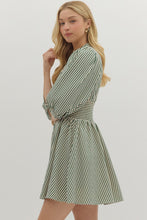 Load image into Gallery viewer, Striped Canopy Dress