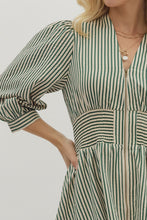 Load image into Gallery viewer, Striped Canopy Dress