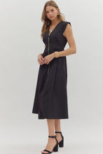 Load image into Gallery viewer, Blackline Zip Dress