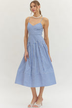 Load image into Gallery viewer, Royal Stripe Midi