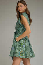 Load image into Gallery viewer, Greenline Tie Dress