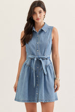 Load image into Gallery viewer, Bluebird Denim Dress
