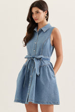 Load image into Gallery viewer, Bluebird Denim Dress
