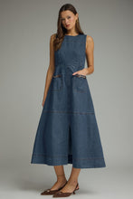 Load image into Gallery viewer, Horsebit Denim Midi