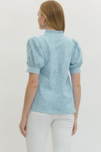 Load image into Gallery viewer, Blue Poem Blouse
