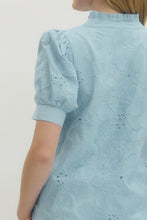 Load image into Gallery viewer, Blue Poem Blouse