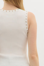 Load image into Gallery viewer, Silver Stud Rib