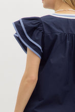 Load image into Gallery viewer, Indigo Palm Top