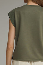 Load image into Gallery viewer, Olive Form Top
