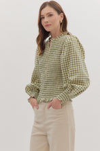 Load image into Gallery viewer, Grove Gingham Top