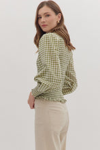 Load image into Gallery viewer, Grove Gingham Top
