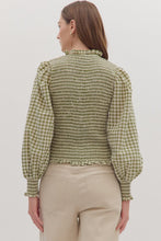 Load image into Gallery viewer, Grove Gingham Top