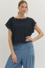 Load image into Gallery viewer, Midnight Rivet Top