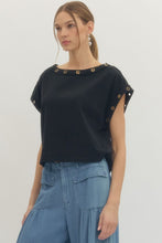 Load image into Gallery viewer, Midnight Rivet Top