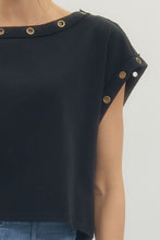 Load image into Gallery viewer, Midnight Rivet Top