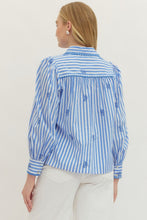 Load image into Gallery viewer, Pinstripe Tailor Top