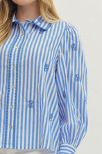 Load image into Gallery viewer, Pinstripe Tailor Top