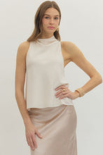 Load image into Gallery viewer, Cream Accent Drape Top