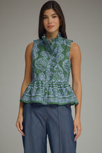 Load image into Gallery viewer, Paisley Lagoon Top