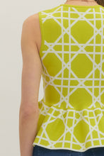 Load image into Gallery viewer, Citrus Grid Top