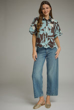 Load image into Gallery viewer, Blue Petal Choco Top