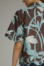 Load image into Gallery viewer, Blue Petal Choco Top