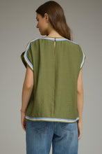 Load image into Gallery viewer, Olive Track Top