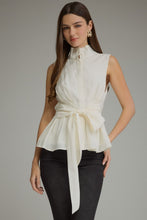 Load image into Gallery viewer, Cream Cinch Top