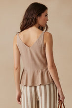 Load image into Gallery viewer, Button Strap Peplum
