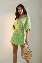 Load image into Gallery viewer, Crochet Mojito Romper