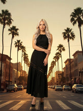 Load image into Gallery viewer, Nocturne Cutwork Maxi