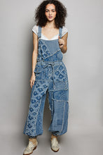 Load image into Gallery viewer, Denim Patch Utility Overall
