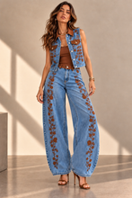 Load image into Gallery viewer, Denim Wildflower Set
