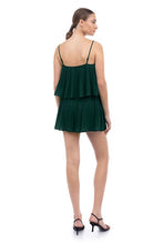 Load image into Gallery viewer, Forest Pleat Romper
