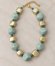 Load image into Gallery viewer, Golden Pebble Necklace
